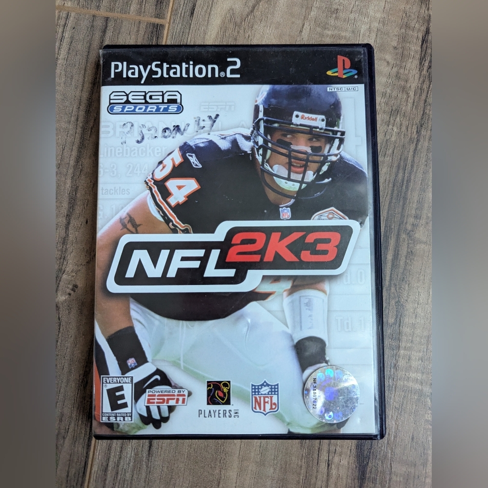 Nfl 2K3 PlayStation 2 Sega Sports Game.